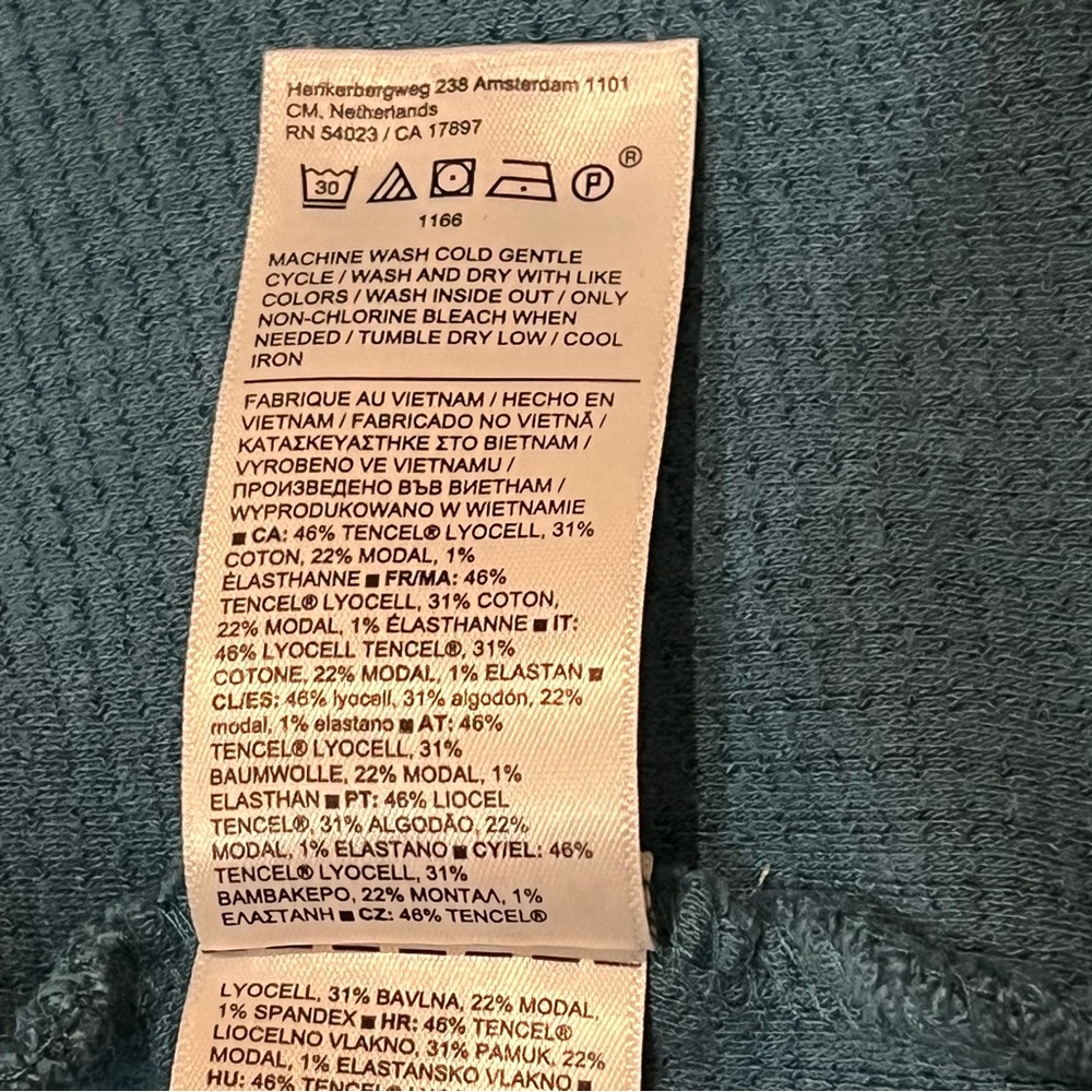 ATHLETA Plus Size Balance Waffle Hoodie Sweatshirt Size 1X - Picture 13 of 15